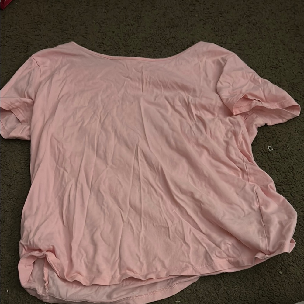 Women's Pink Casual Top